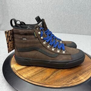 Vans Sk8-Hi DR MTE-2 Men’s Size 11 Shoes Brown Iguchi Leather Boots Lace Up NEW